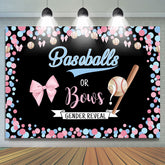 Lofaris Niedlich Rosa Und Blau Punkte babydusche Backdorp